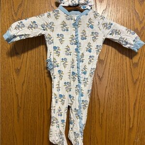 Milkberry Floral Print Kids One Piece